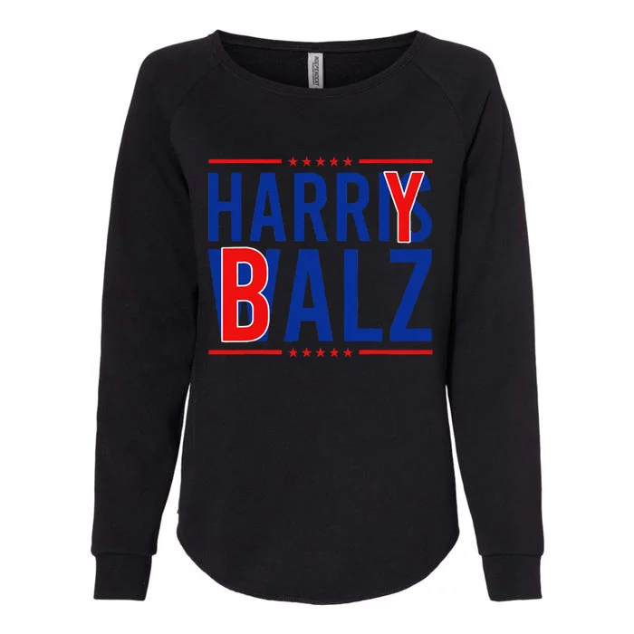 Harry Balz 2024 Funny Kamala Harris Walz Democrat Political Womens California Wash Sweatshirt