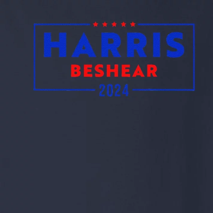 Harris Beshear 2024 Kamala Harris Andy Beshear 2024 Toddler Long Sleeve Shirt