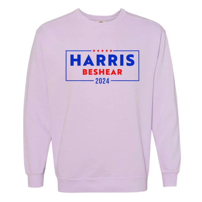 Harris Beshear 2024 Kamala Harris Andy Beshear 2024 Garment-Dyed Sweatshirt