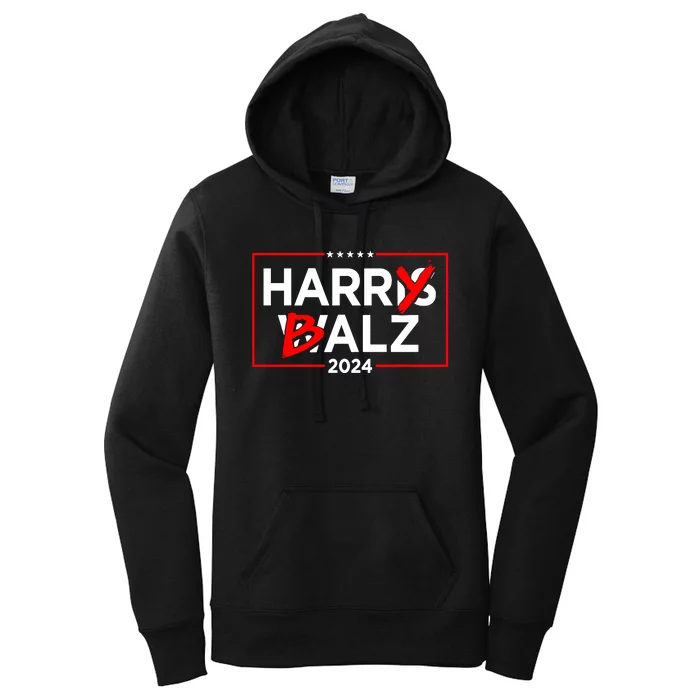 Harry Balz 2024 Not Harris Women's Pullover Hoodie