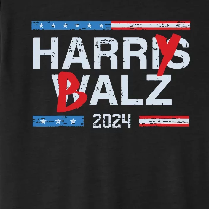 Harry Balz 2024 Funny Kamala Harris And Tim Walz 2024 ChromaSoft Performance T-Shirt