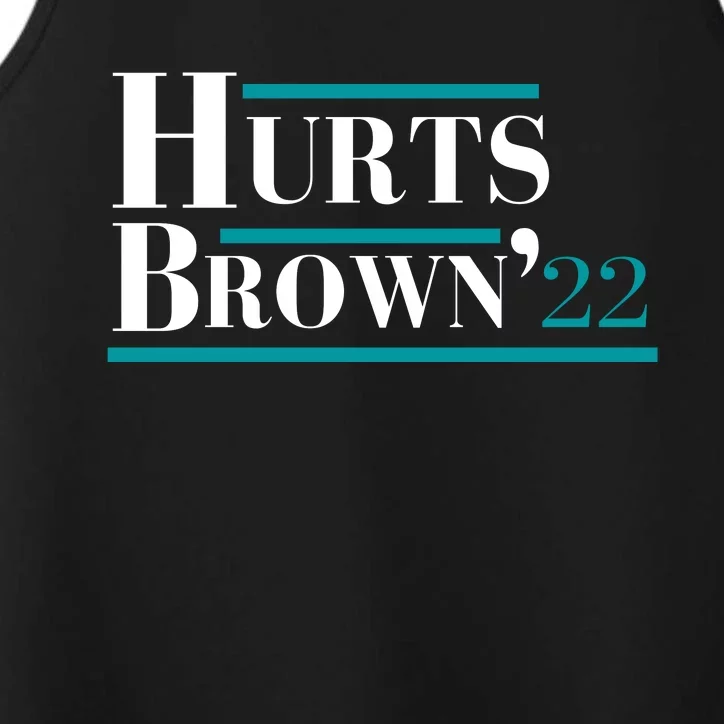 Hurts Brown 22 Funny Hurts Brown 22 Performance Tank