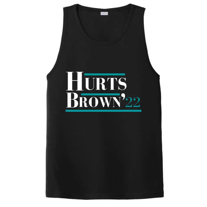 Hurts Brown 22 Funny Hurts Brown 22 Performance Tank