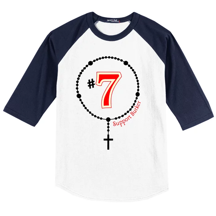 Harrison Butker #7 Butker Catholic Baseball Sleeve Shirt