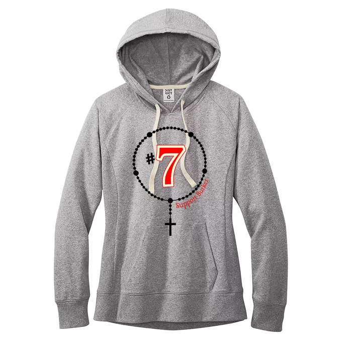 Harrison Butker #7 Butker Catholic Women's Fleece Hoodie