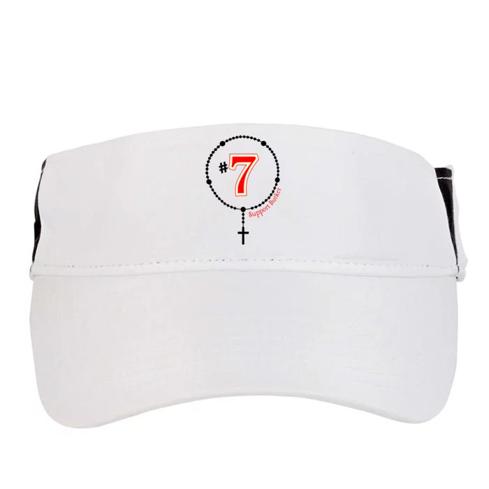 Harrison Butker #7 Butker Catholic Adult Drive Performance Visor