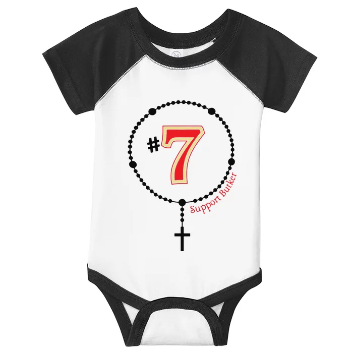 Harrison Butker #7 Butker Catholic Infant Baby Jersey Bodysuit