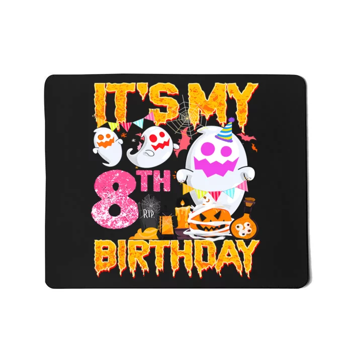 Halloween Birthday 8 Year Old Boy Girl 8th Birthday Costume Mousepad