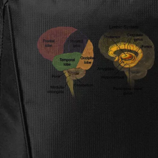 Hu Brain Anatomy Design Gift Idea Gift City Backpack