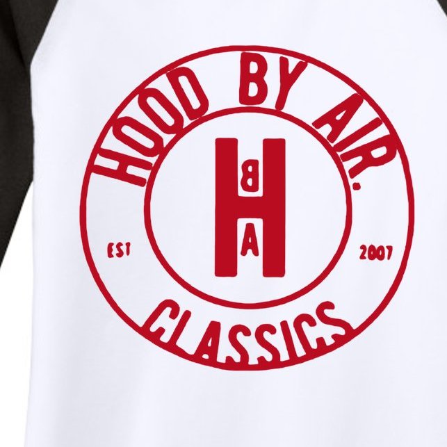 Hood By Air Est 2007 Classic Women’s Tri-Blend 3/4-Sleeve Raglan Shirt