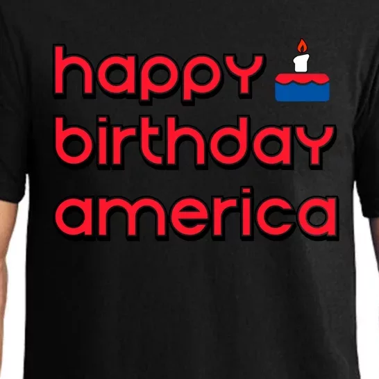 Happy Birthday America 4th Of July Independence Day Gift Pajama Set