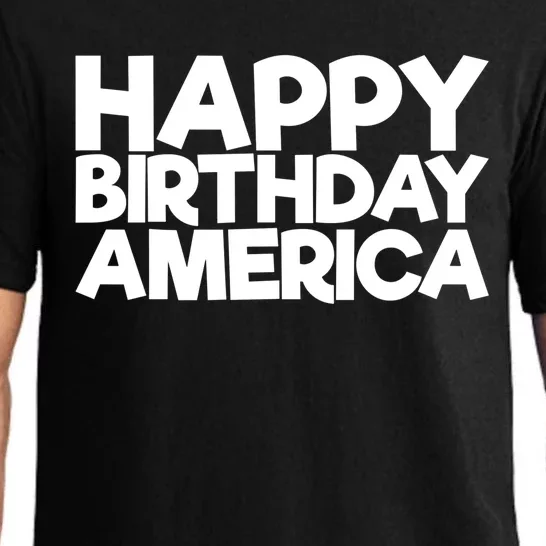 Happy Birthday America 4th Of July Great Gift Pajama Set