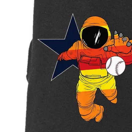 Houston Baseball Astronaut Space City Doggie 3-End Fleece Hoodie