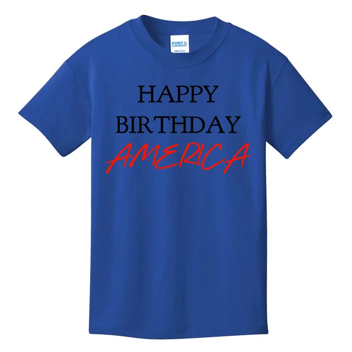 Happy Birthday America Gift Kids T-Shirt