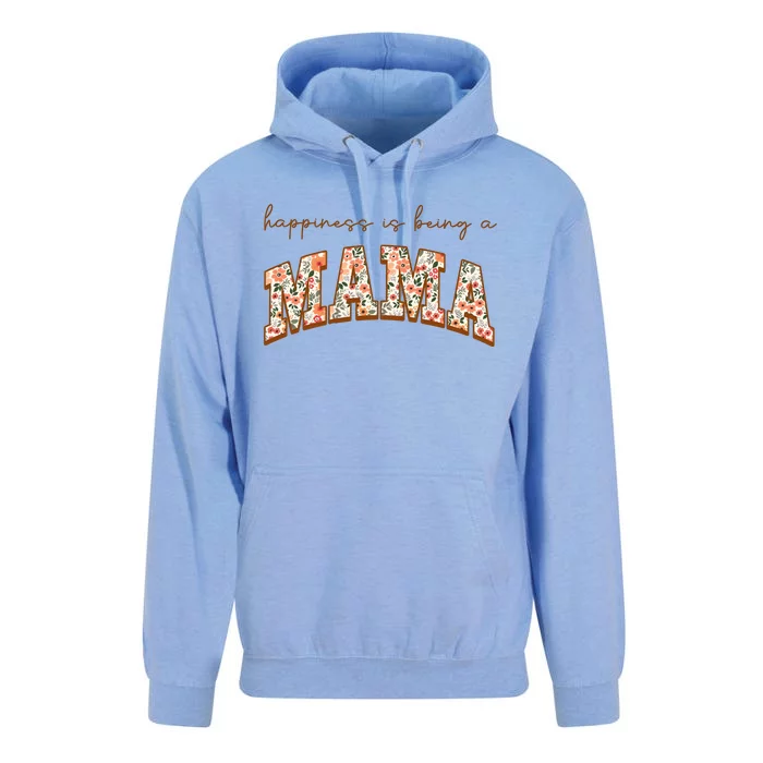 Happiness Being A Mama MotherS Day Unisex Surf Hoodie