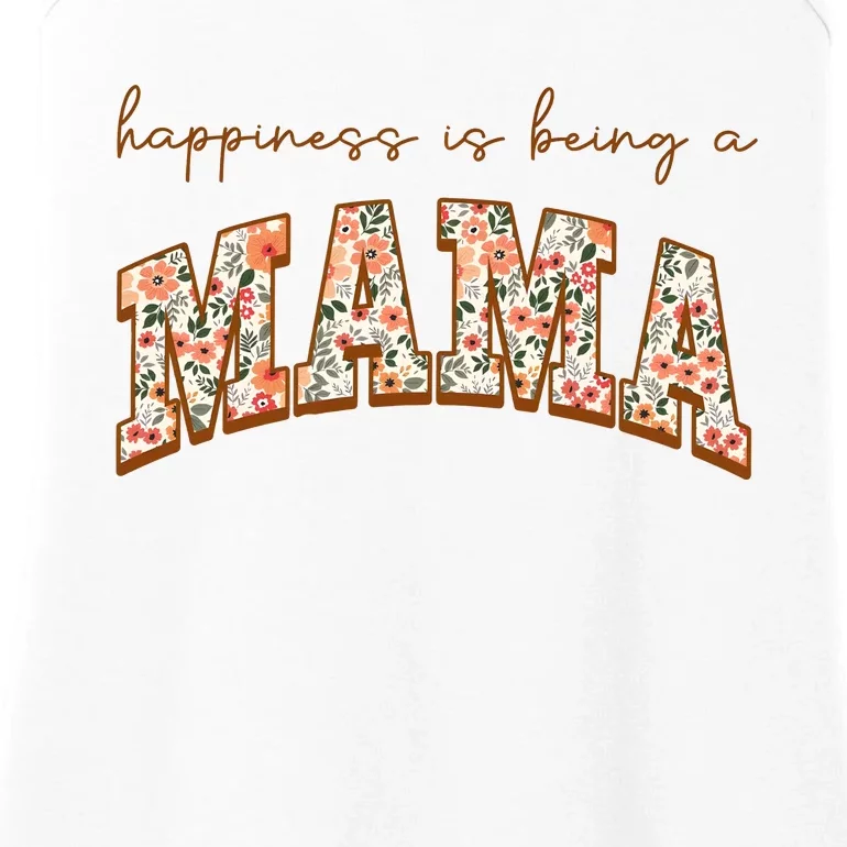 Happiness Being A Mama MotherS Day Ladies Essential Tank