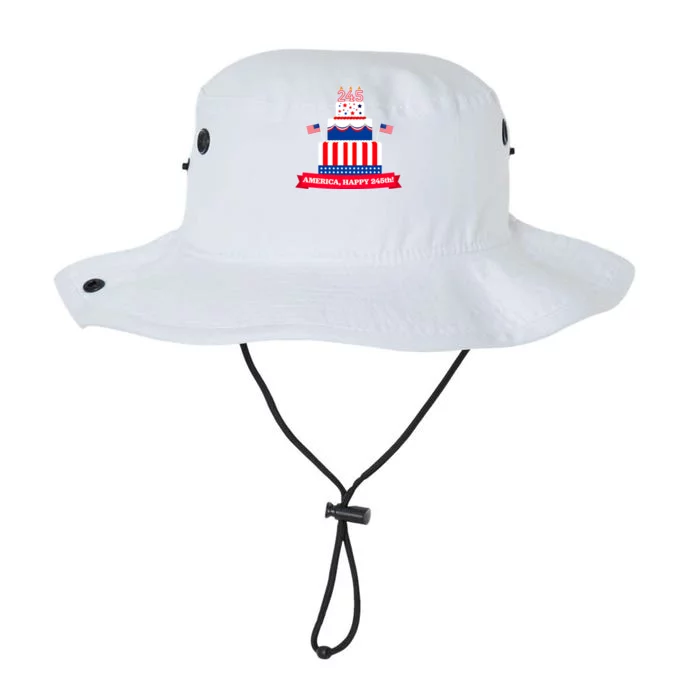 Happy Birthday America July 4th 2021 Patriotic American Flag Meaningful Gift Legacy Cool Fit Booney Bucket Hat