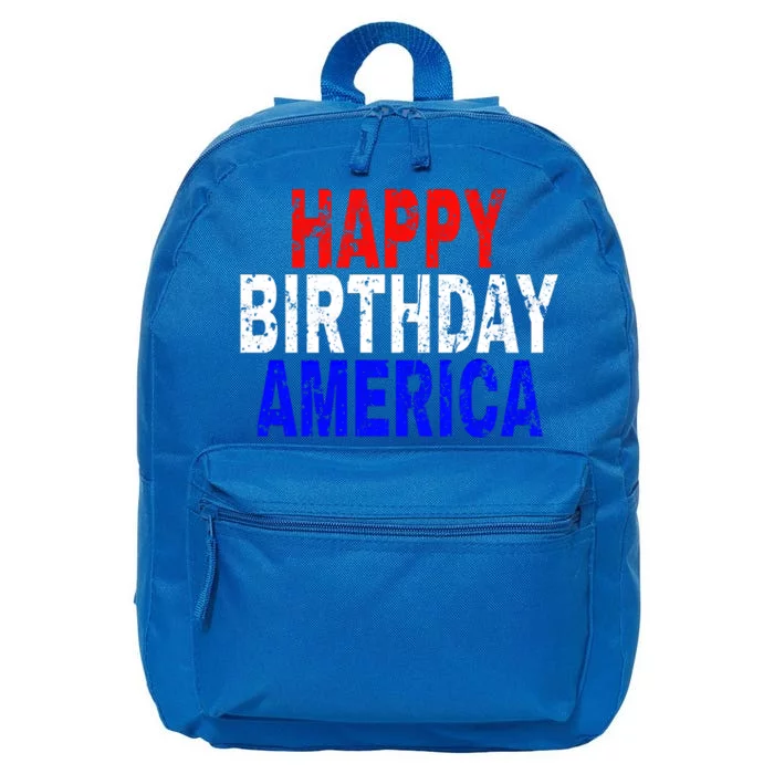 Happy Birthday America Gift 16 in Basic Backpack