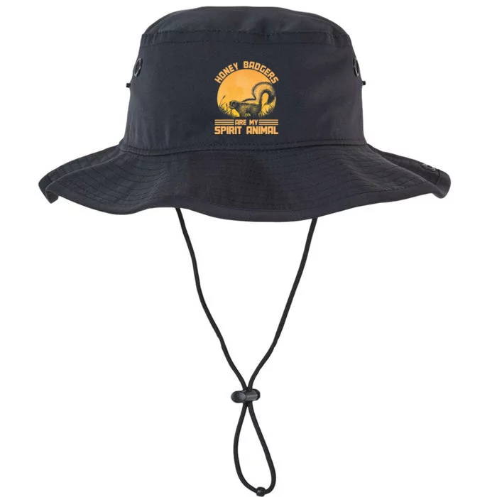 Honey Badgers Are My Spirit Animal Honey Badger Legacy Cool Fit Booney Bucket Hat