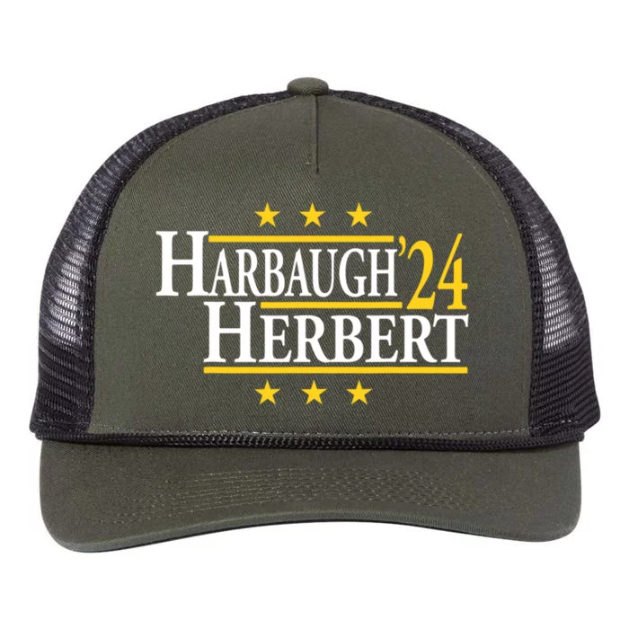 Har Baugh And Herbert 24 Political Retro Rope Trucker Hat Cap