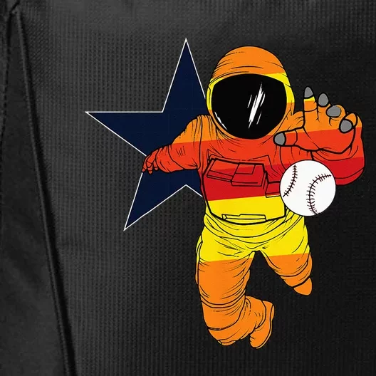 Houston Baseball Astronaut Space City City Backpack