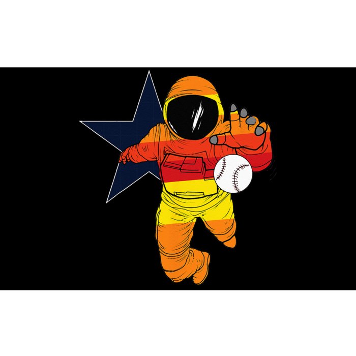 Houston Baseball Astronaut Space City Bumper Sticker