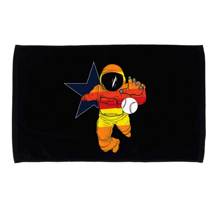 Houston Baseball Astronaut Space City Microfiber Hand Towel