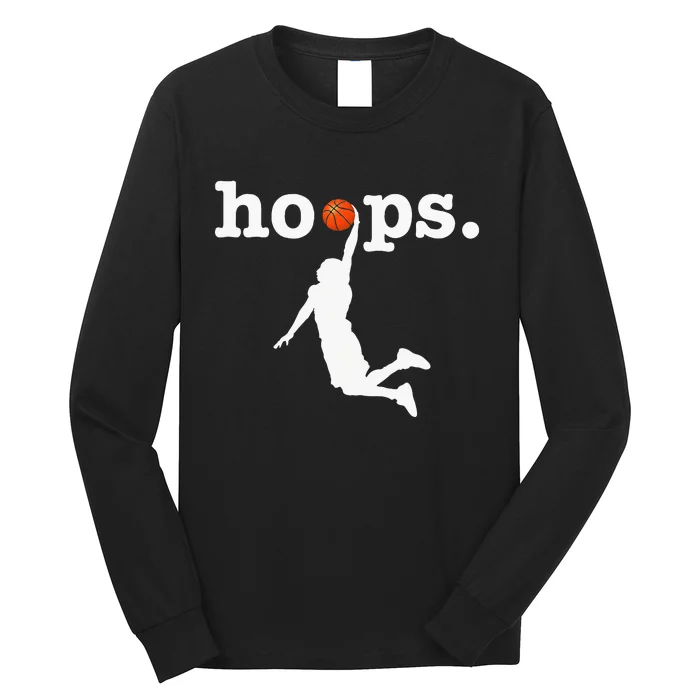 Hoops Basketball Apparel - Basketball Long Sleeve Shirt