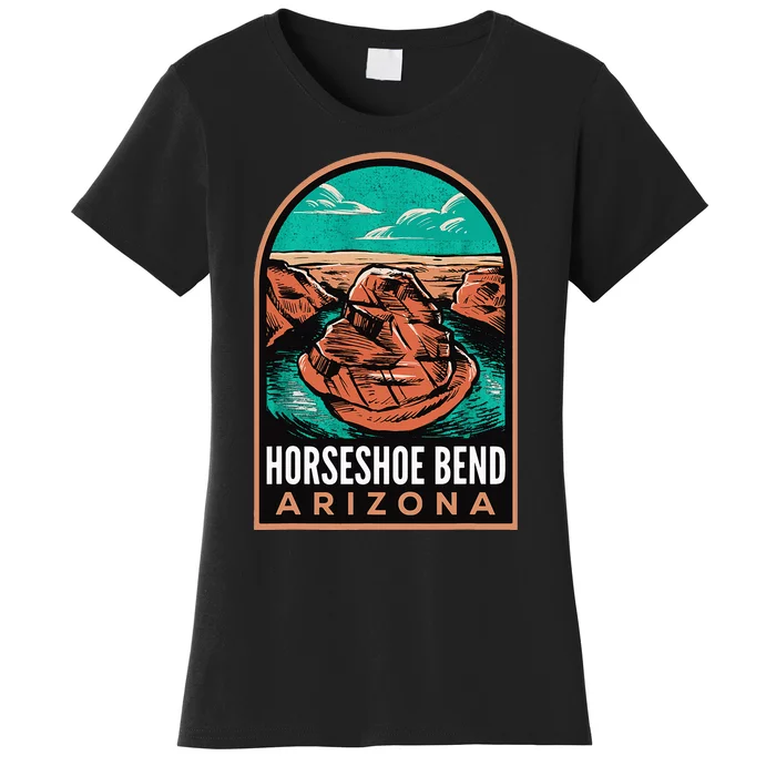 Horseshoe Bend Arizona Vintage Women's T-Shirt