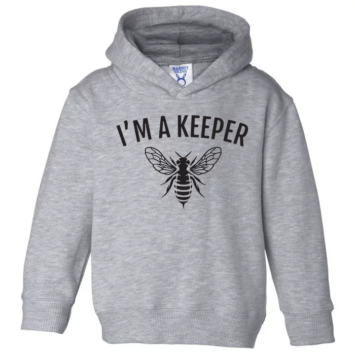 Honey Bee Apiarist Funny Beekeeping Beekeeper Toddler Hoodie