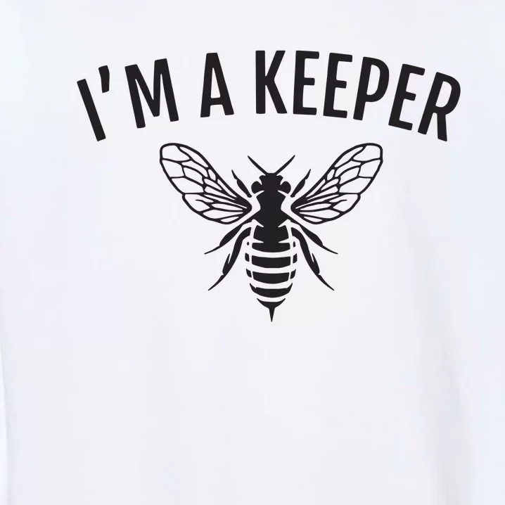 Honey Bee Apiarist Funny Beekeeping Beekeeper Garment-Dyed Sweatshirt