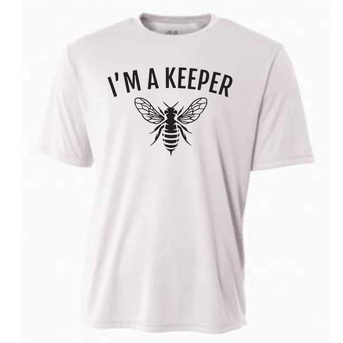 Honey Bee Apiarist Funny Beekeeping Beekeeper Cooling Performance Crew T-Shirt