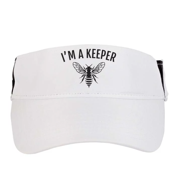 Honey Bee Apiarist Funny Beekeeping Beekeeper Adult Drive Performance Visor