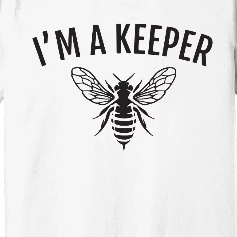 Honey Bee Apiarist Funny Beekeeping Beekeeper Premium T-Shirt