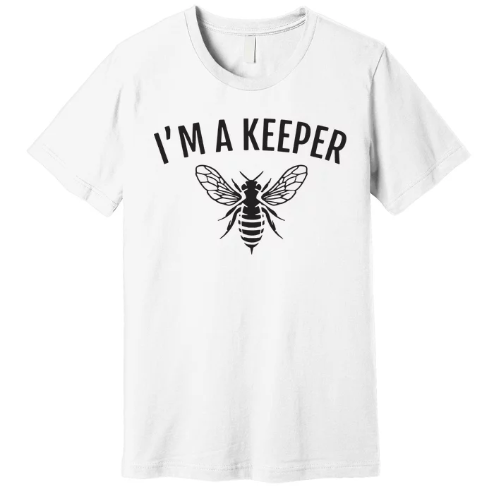 Honey Bee Apiarist Funny Beekeeping Beekeeper Premium T-Shirt