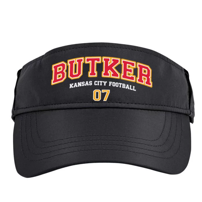 Harrison Butker Butker Kansas City Football Adult Drive Performance Visor