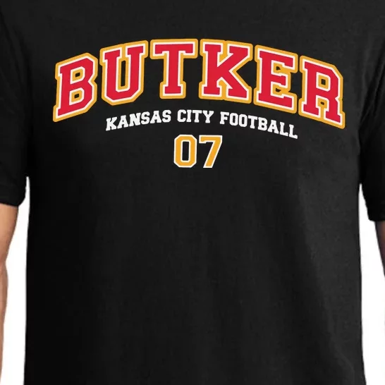 Harrison Butker Butker Kansas City Football Pajama Set