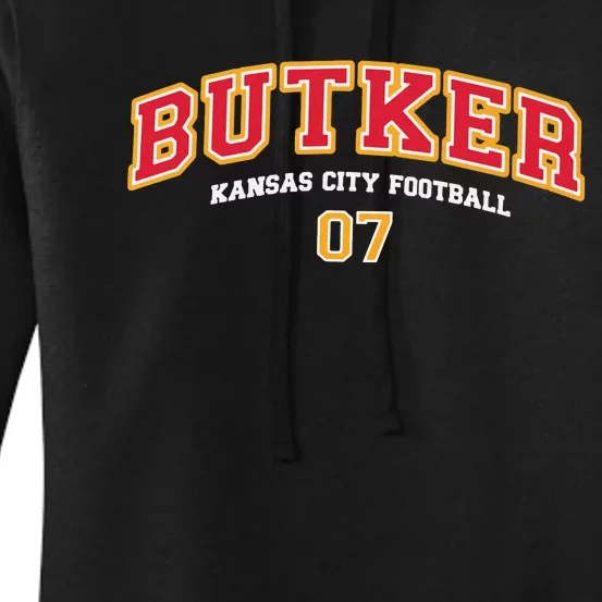 Harrison Butker Butker Kansas City Football Women's Pullover Hoodie