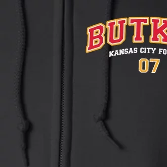 Harrison Butker Butker Kansas City Football Full Zip Hoodie