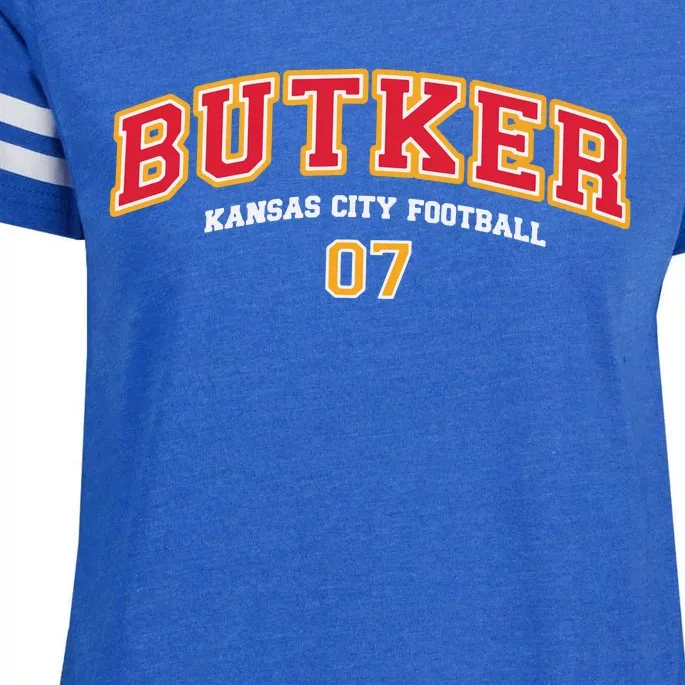 Harrison Butker Butker Kansas City Football Enza Ladies Jersey Football T-Shirt