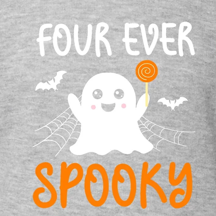 Halloween Birthday Boy Fors Spooky Season Toddler Sweatshirt