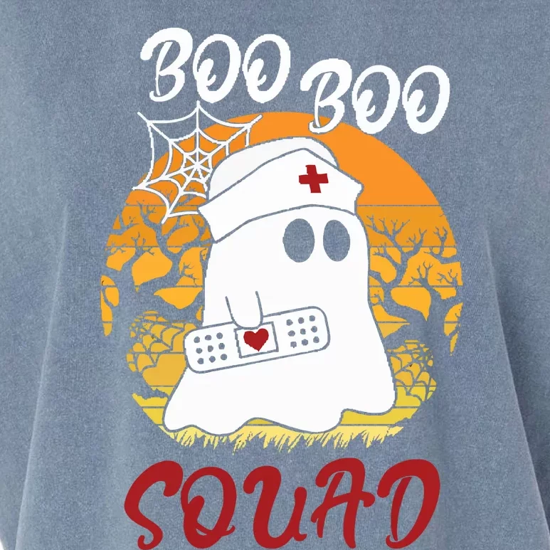 Halloween Boo Boo Squad Garment-Dyed Women's Muscle Tee