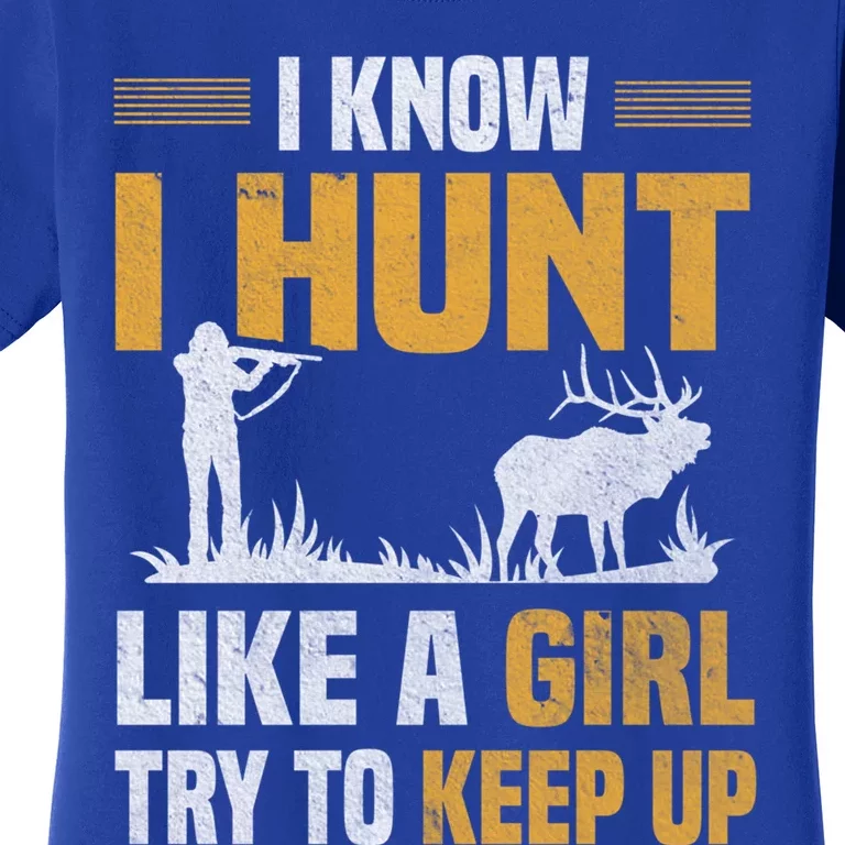 Hunting Big Bucks Animal Hunter Funny First Hunt Lesson Gift Women's T-Shirt