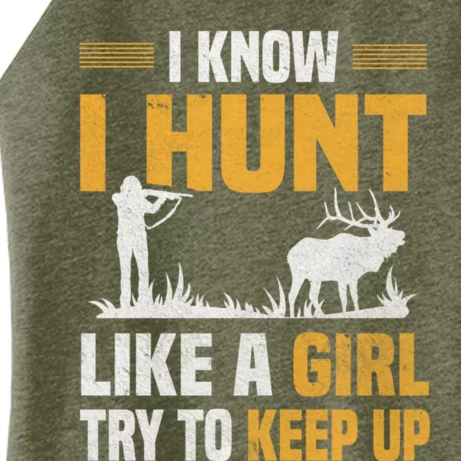 Hunting Big Bucks Animal Hunter Funny First Hunt Lesson Gift Women’s Perfect Tri Rocker Tank