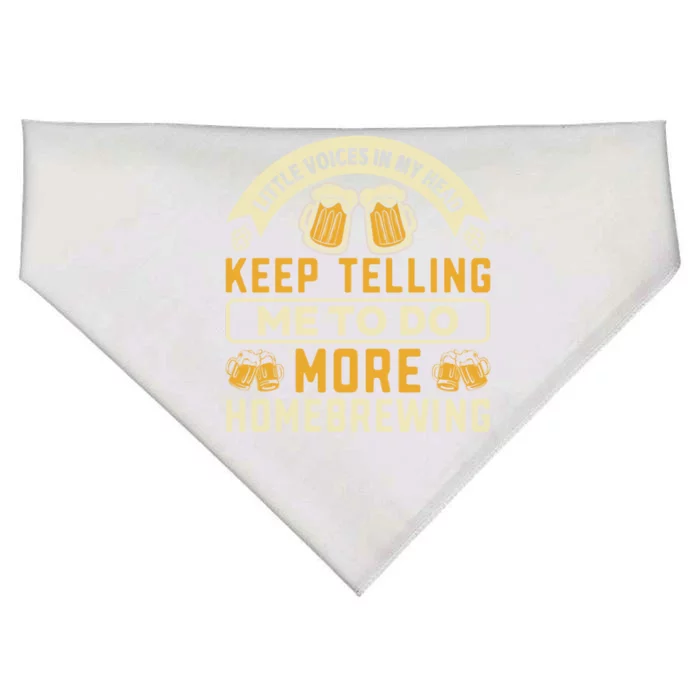 Homebrewing Beer Brewing Alcoholic Gift USA-Made Doggie Bandana