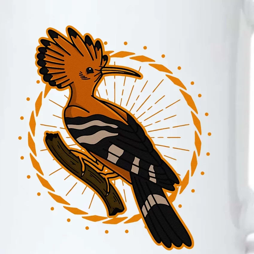 Hoopoe Biologist Biology Songbird Ornithologist Black Color Changing Mug