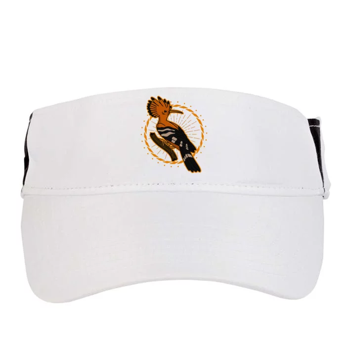 Hoopoe Biologist Biology Songbird Ornithologist Adult Drive Performance Visor