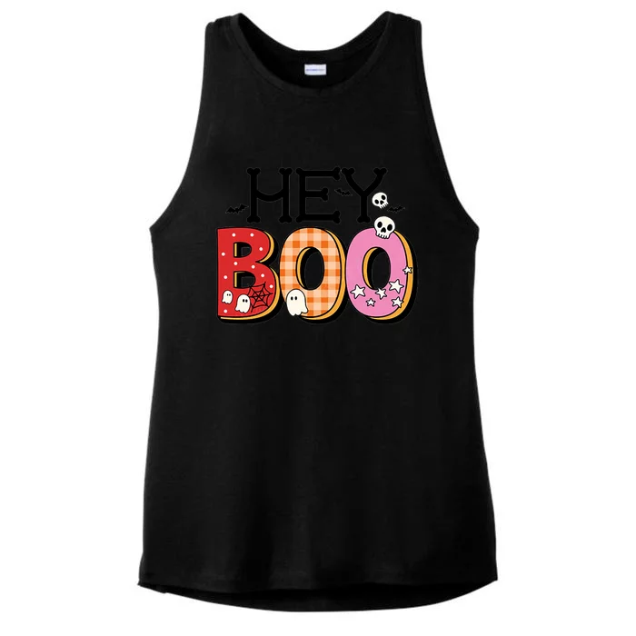 Hey Boo Boo Jee Ladies Tri-Blend Wicking Tank