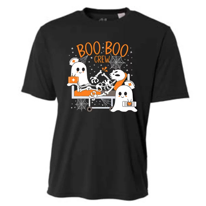 Halloween Boo Boo Crew Ghost Doctor Cooling Performance Crew T-Shirt