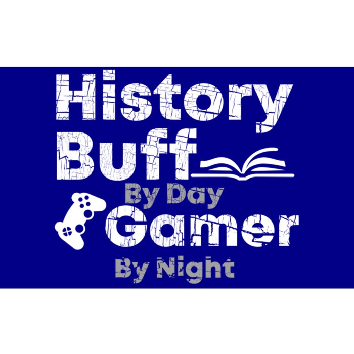 History Buff By Day Gamer By Night Arthistory Revolution Great Gift Bumper Sticker